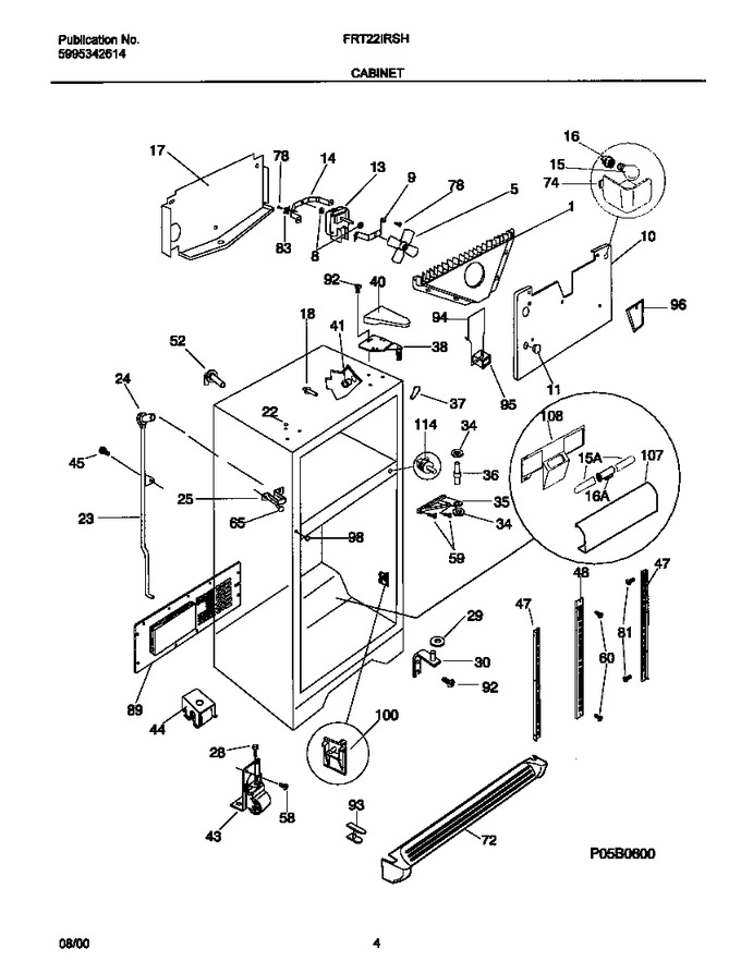 Diagram for FRT22IRSHK4