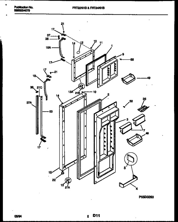 Diagram for FRT22NHBW0