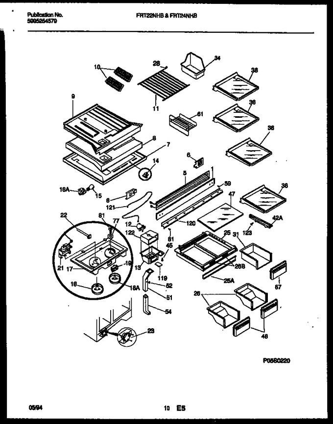 Diagram for FRT22NHBW0