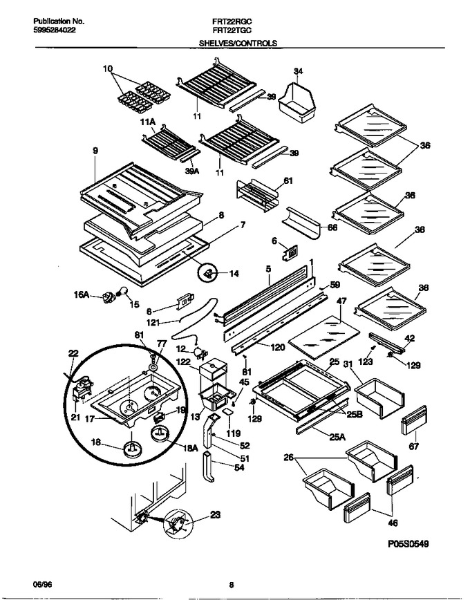 Diagram for FRT22TGCW2