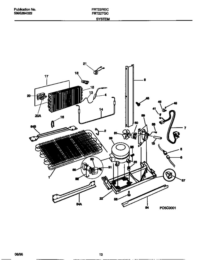 Diagram for FRT22TGCW2