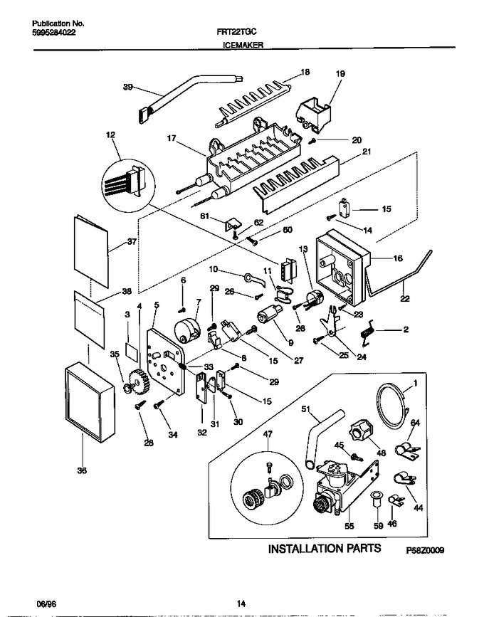 Diagram for FRT22TGCW2