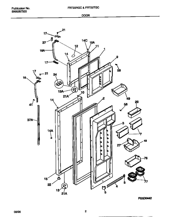 Diagram for FRT22RGCW3