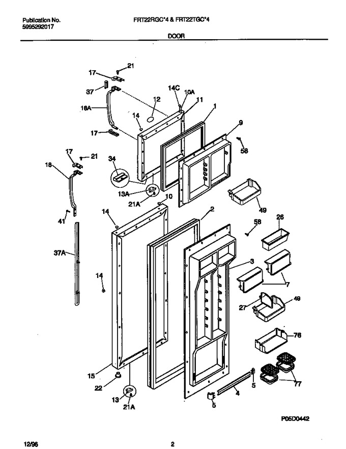 Diagram for FRT22RGCB4