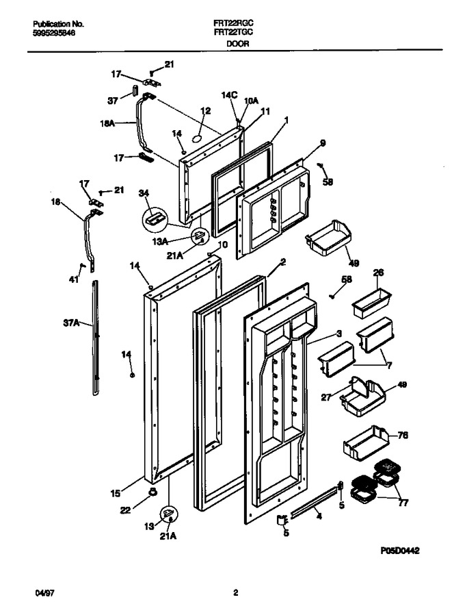 Diagram for FRT22RGCD5