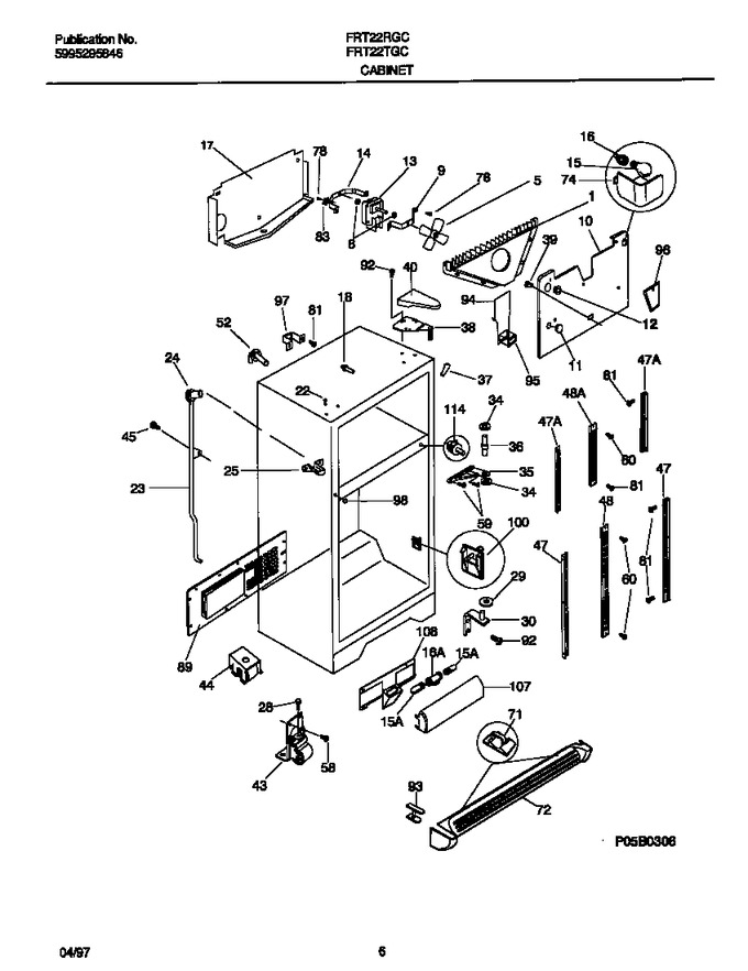 Diagram for FRT22RGCD5