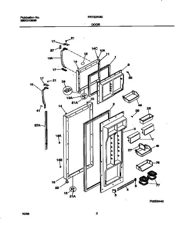 Diagram for FRT22RGCD8