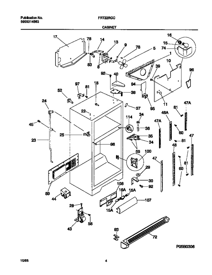 Diagram for FRT22RGCW9