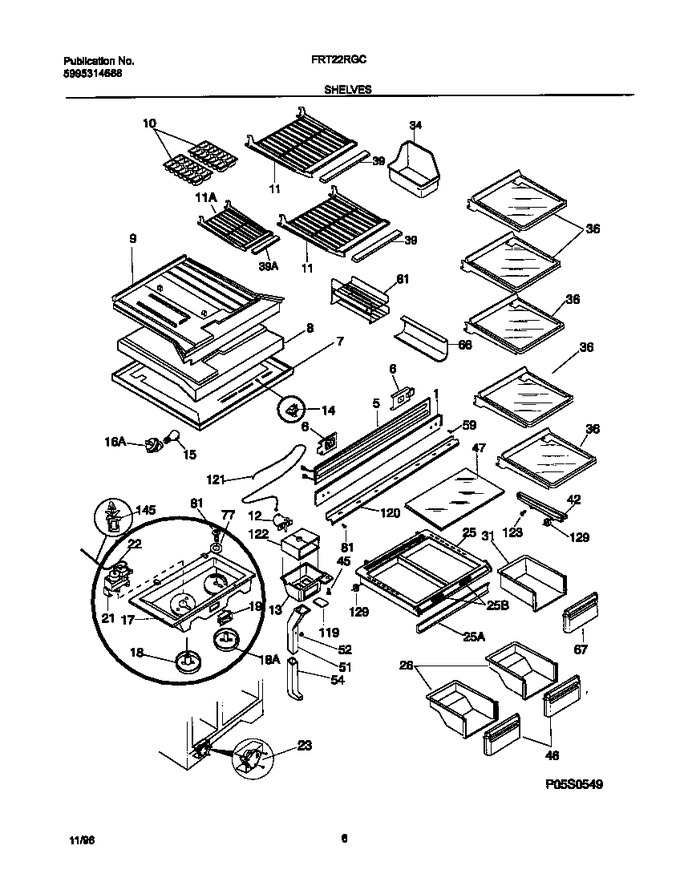 Diagram for FRT22RGCDA