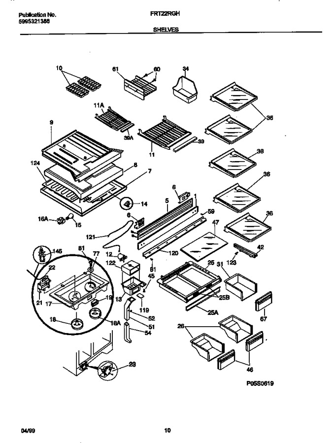 Diagram for FRT22RGHB0