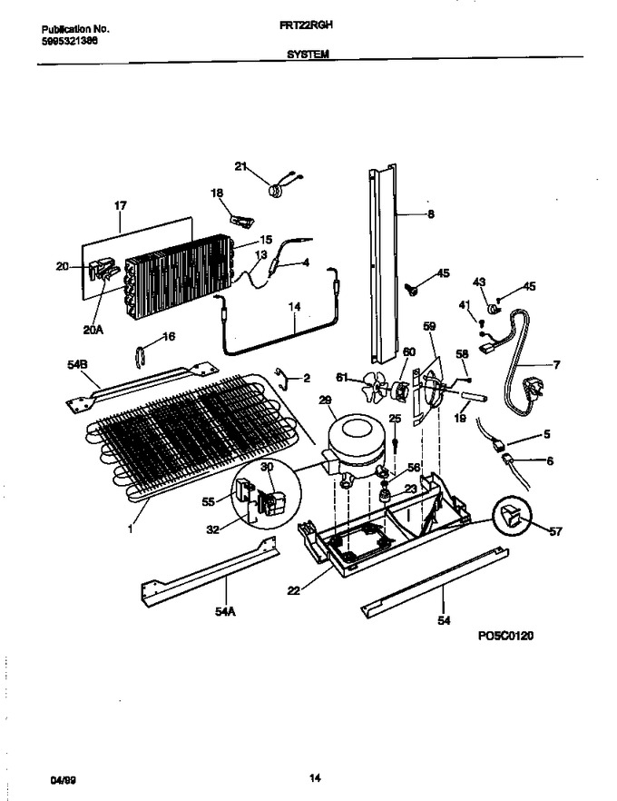 Diagram for FRT22RGHB0