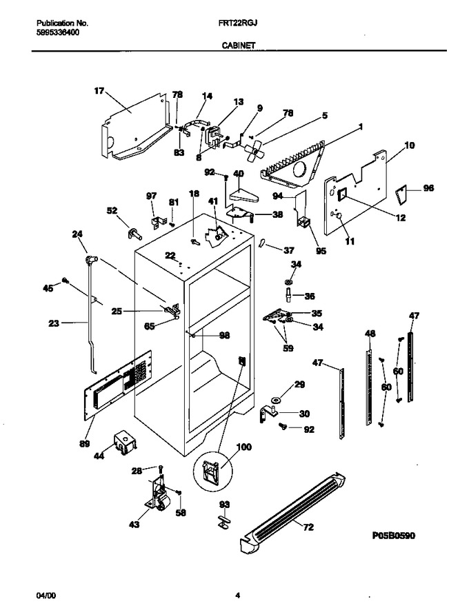 Diagram for FRT22RGJW0