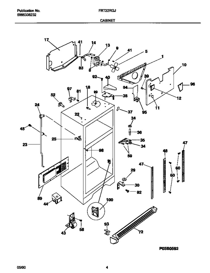 Diagram for FRT22RGJB1