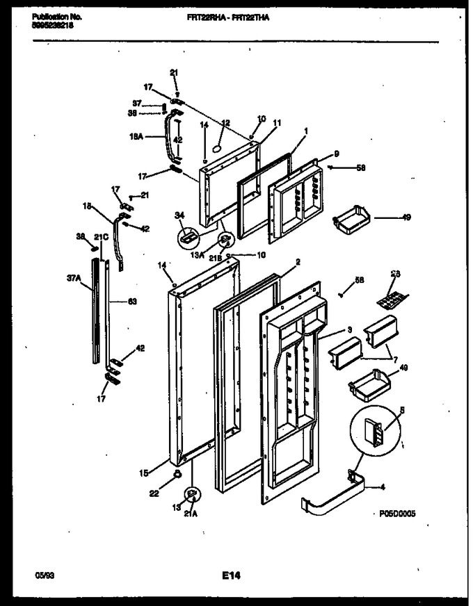 Diagram for FRT22RHAY0
