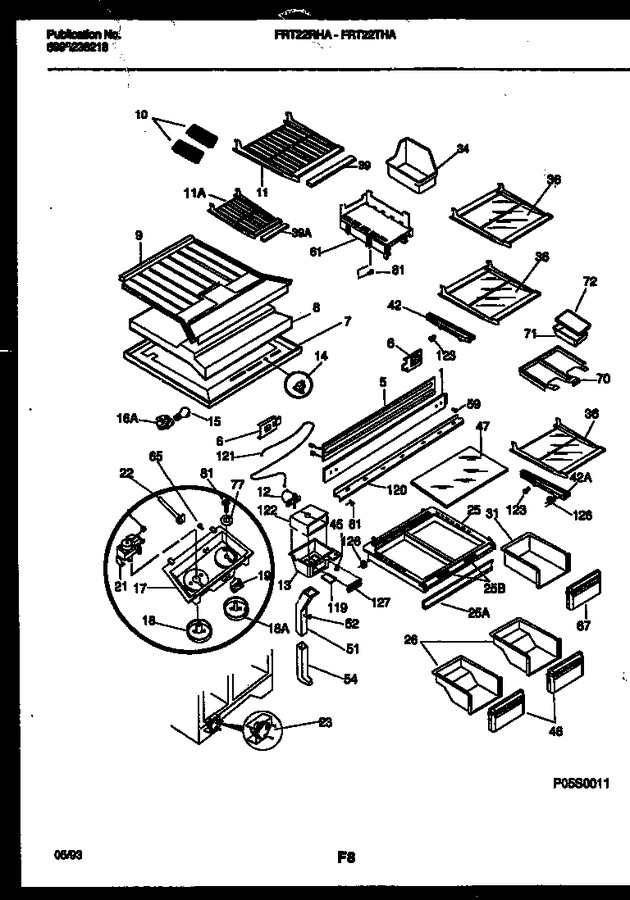 Diagram for FRT22RHAD0
