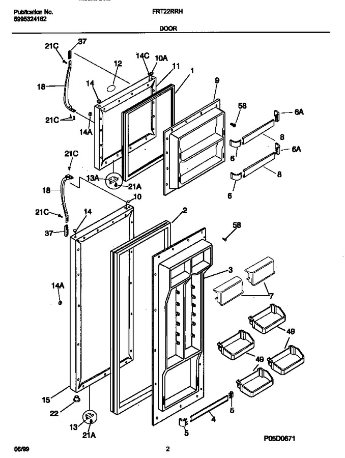 Diagram for FRT22RRHD1