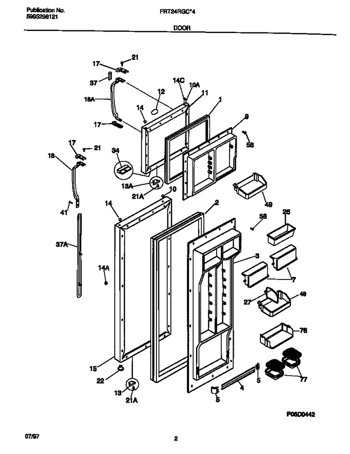 Diagram for FRT24RGCW4