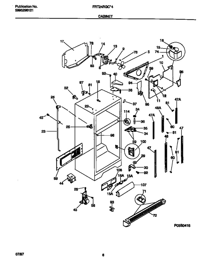 Diagram for FRT24RGCW4