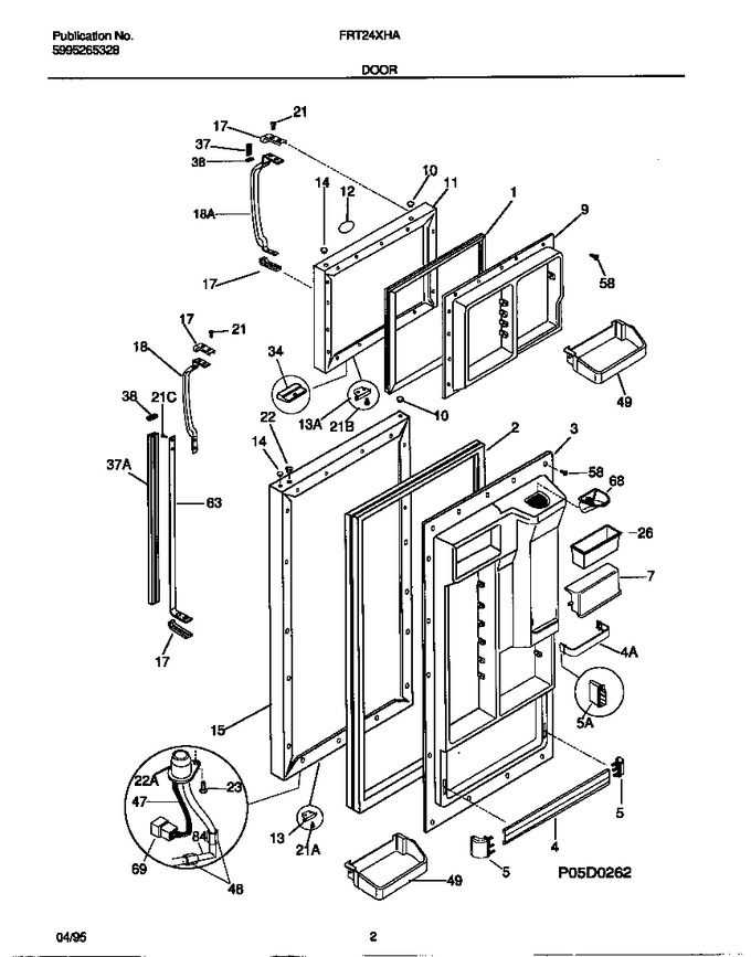 Diagram for FRT24XHAW2