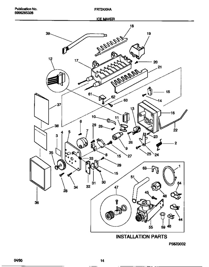 Diagram for FRT24XHAW2