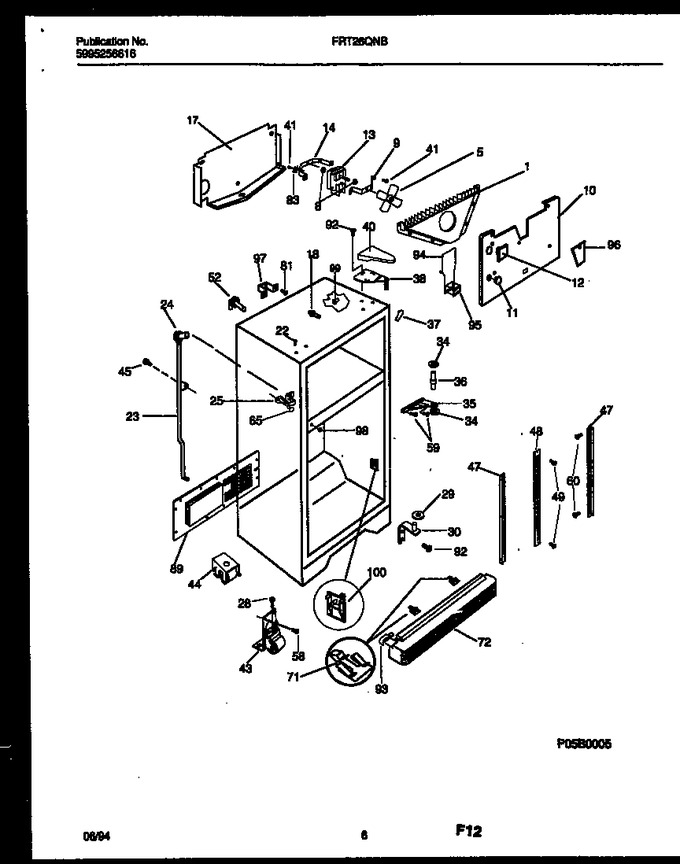 Diagram for FRT26QNBW0