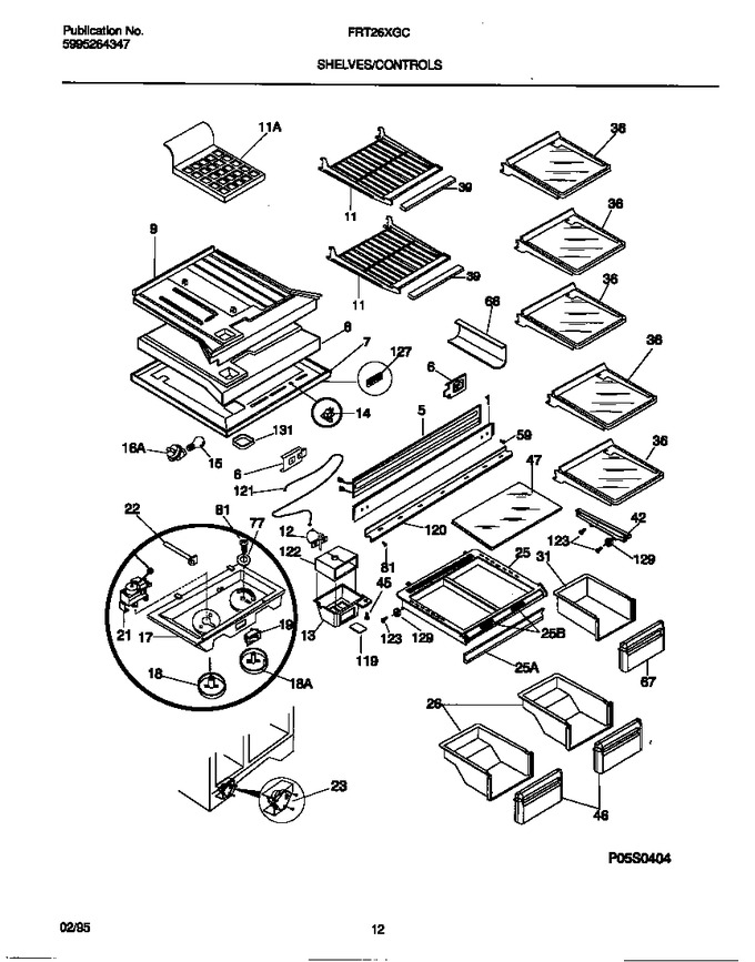Diagram for FRT26XGCB0