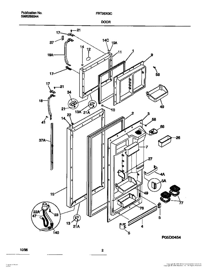 Diagram for FRT26XGCW4