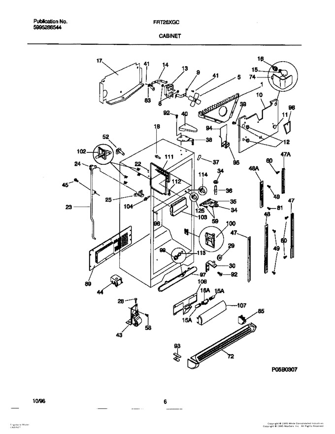 Diagram for FRT26XGCB4