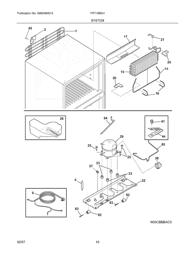 Diagram for FRT8B5HQ0