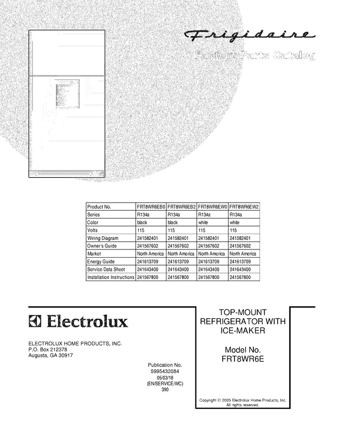 Diagram for FRT8WR6EW2