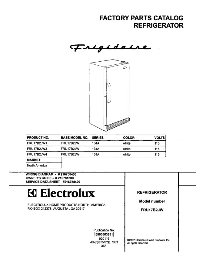 Diagram for FRU17B2JW1