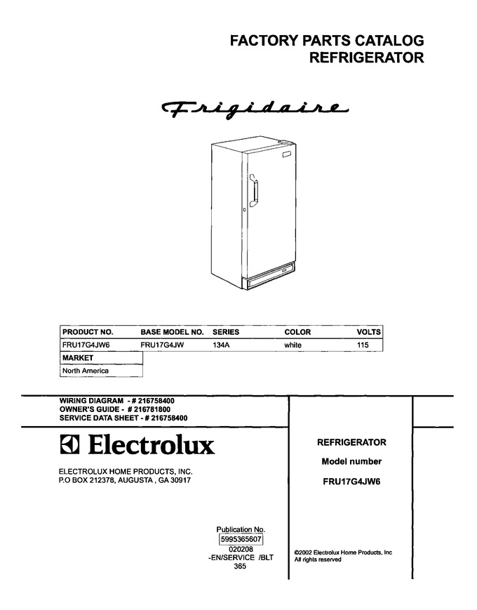 Diagram for FRU17G4JW6