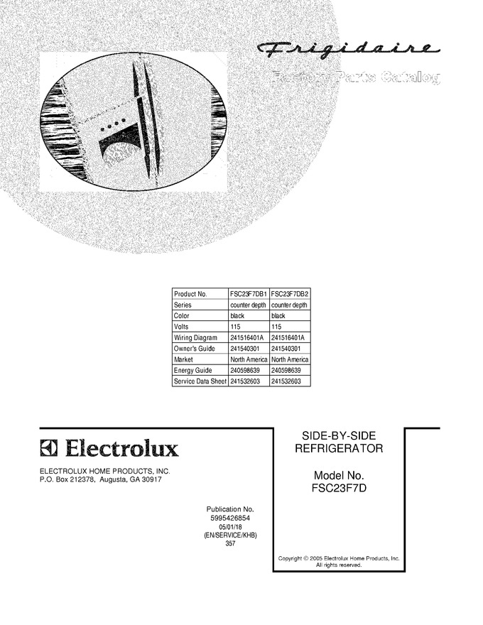 Diagram for FSC23F7DB2