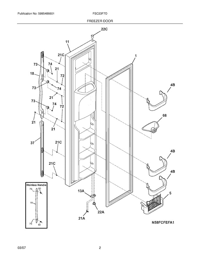 Diagram for FSC23F7DSBB
