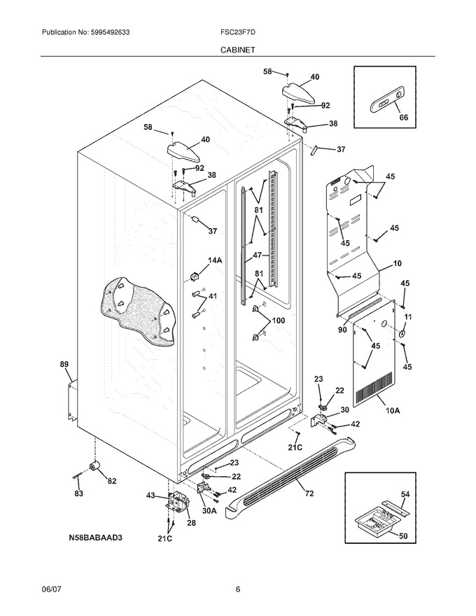 Diagram for FSC23F7DWC