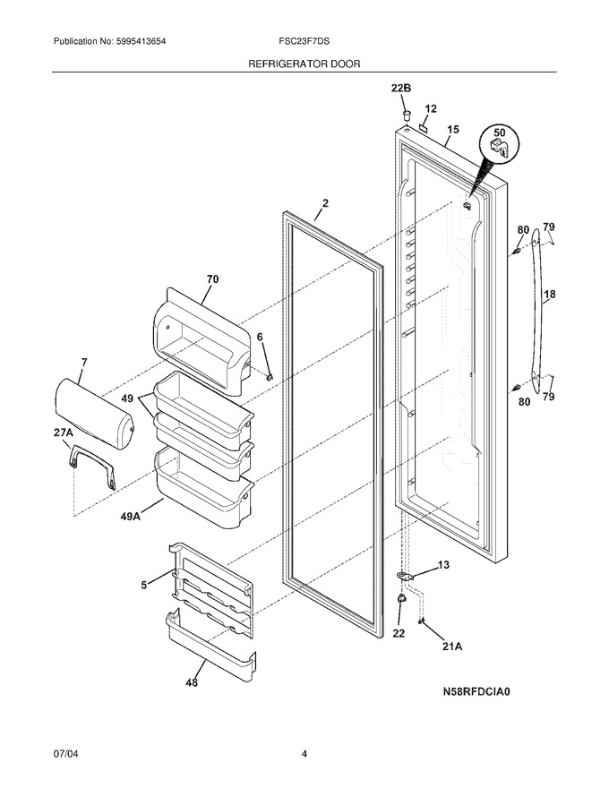 Diagram for FSC23F7DSB0