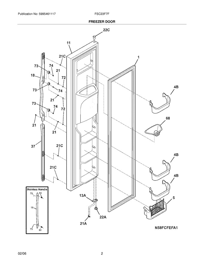 Diagram for FSC23F7FW0