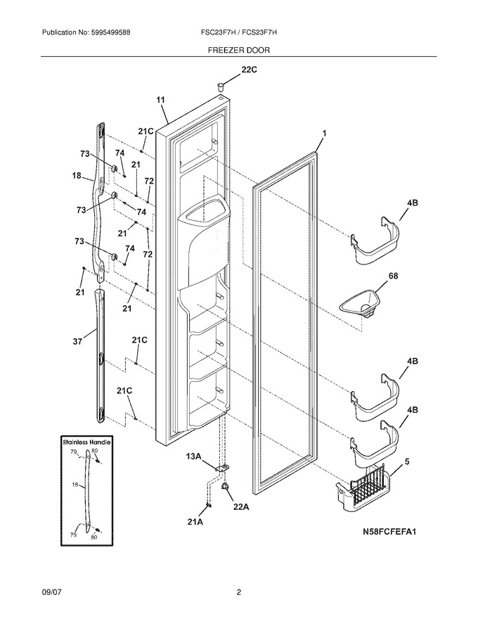 Diagram for FSC23F7HSB5