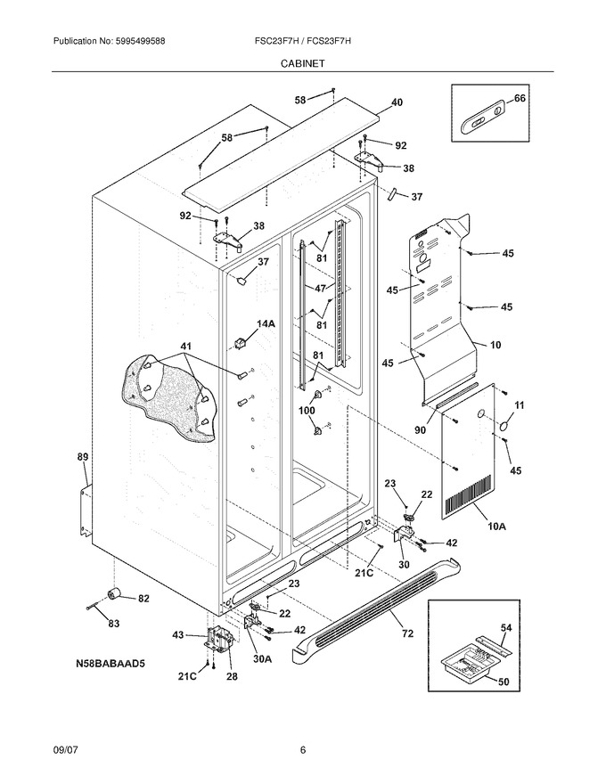 Diagram for FSC23F7HSB5