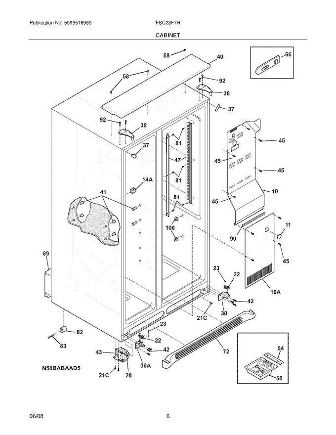Diagram for FSC23F7HB8