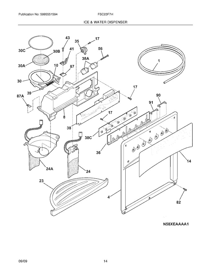 Diagram for FSC23F7HSBB