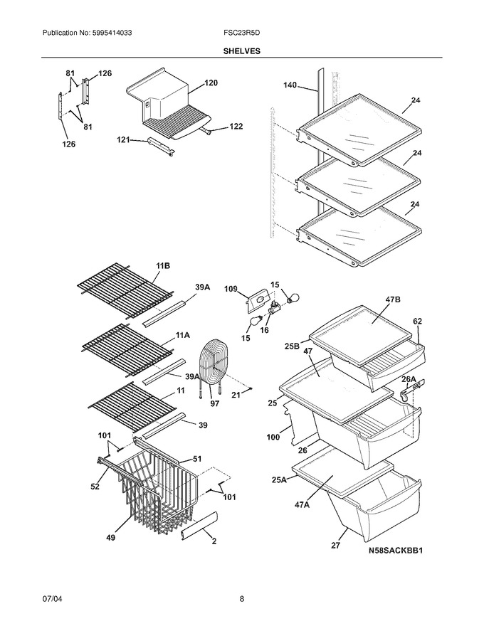 Diagram for FSC23R5DW1
