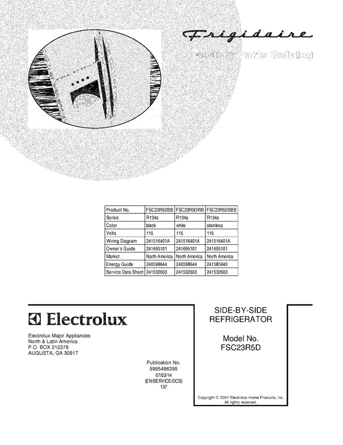 Diagram for FSC23R5DBB