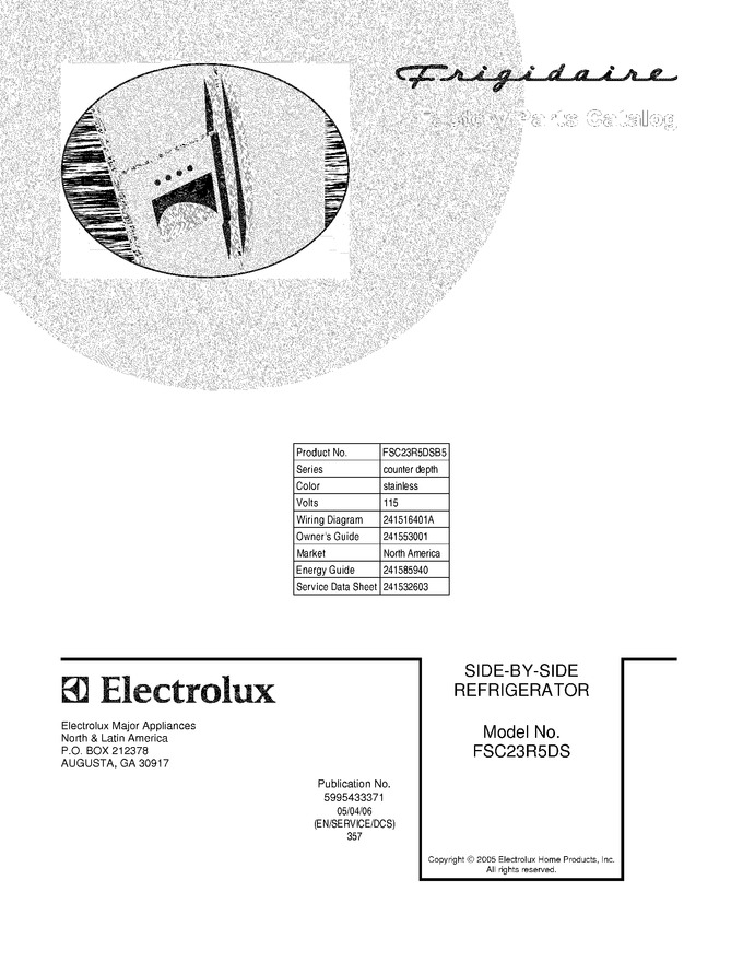 Diagram for FSC23R5DSB5