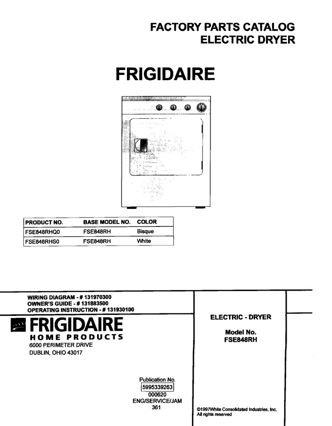 Diagram for FSE848RHQ0
