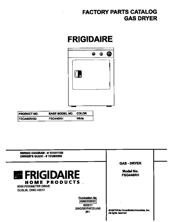 Diagram for FSG446RHS0