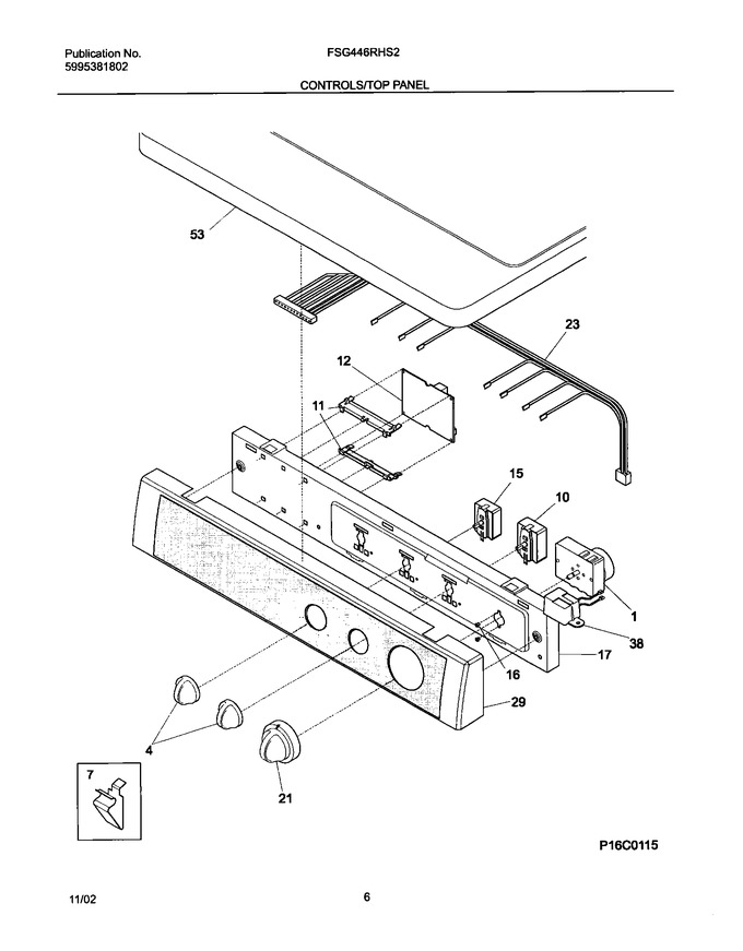 Diagram for FSG446RHS2