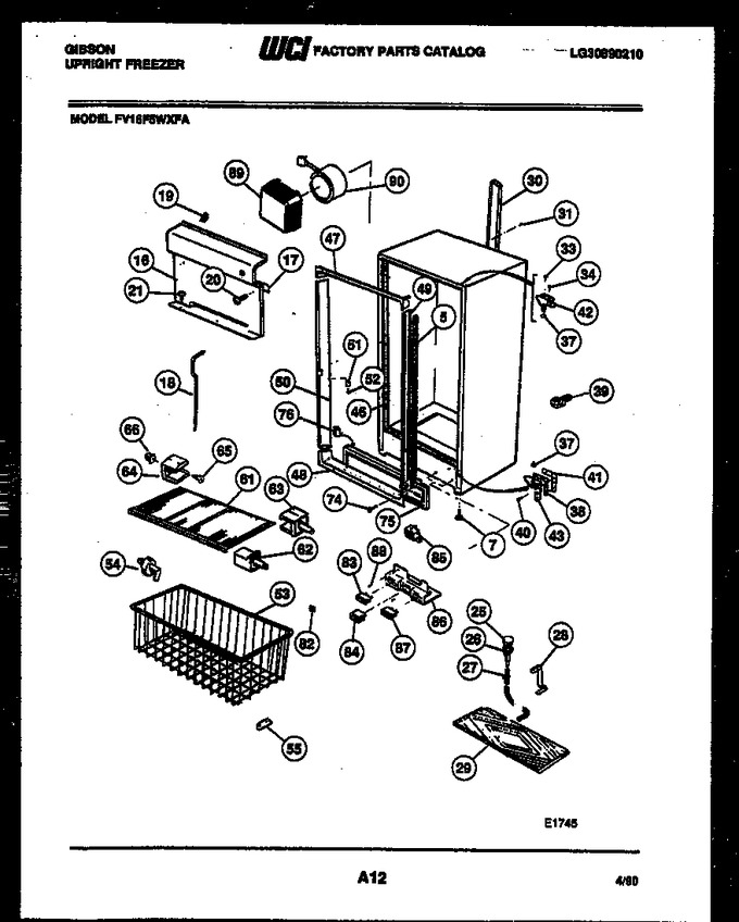 Diagram for FV16F5WXFA