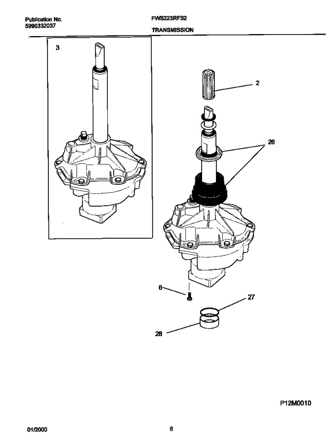 Diagram for FWS223RFS2