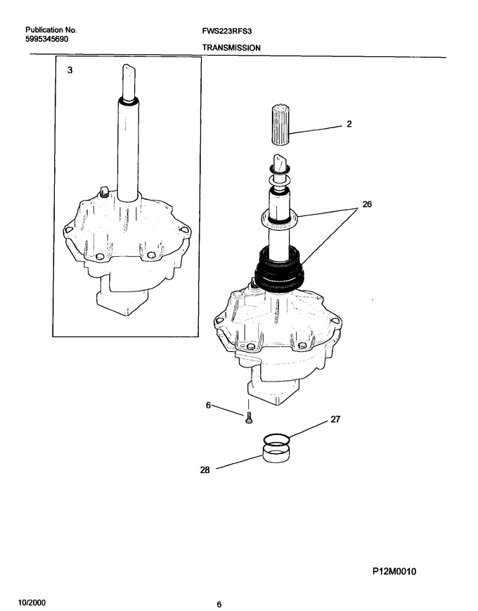 Diagram for FWS223RFS3